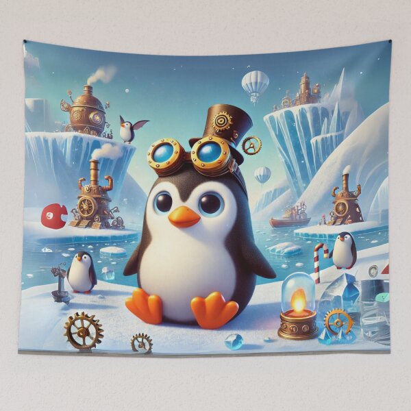 Item preview, Steampunk Penguin designed and sold by Sillytoe.