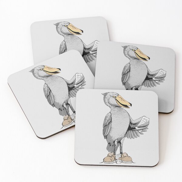 Item preview, Shoebill buying broken stylish shoes holding the bill designed and sold by Skykristal.