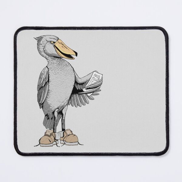 Item preview, Shoebill buying broken stylish shoes holding the bill designed and sold by Skykristal.