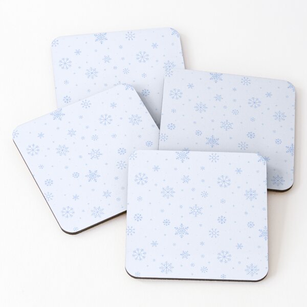 Item preview, Blue Snowflakes Pattern designed and sold by AtlasOfStories.