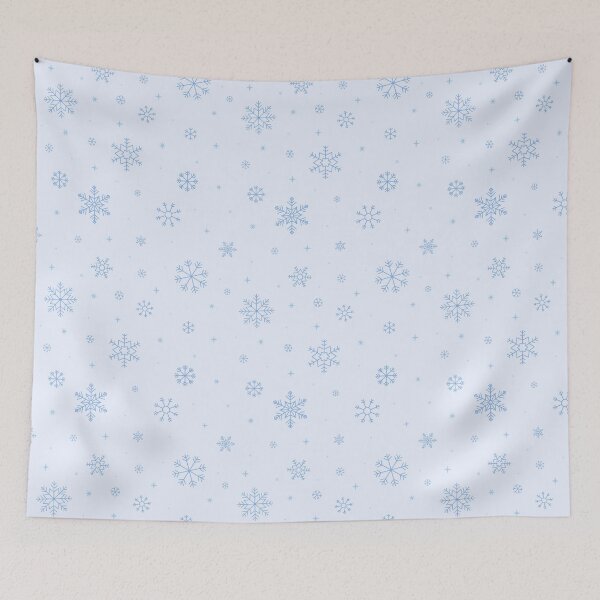 Item preview, Blue Snowflakes Pattern designed and sold by AtlasOfStories.