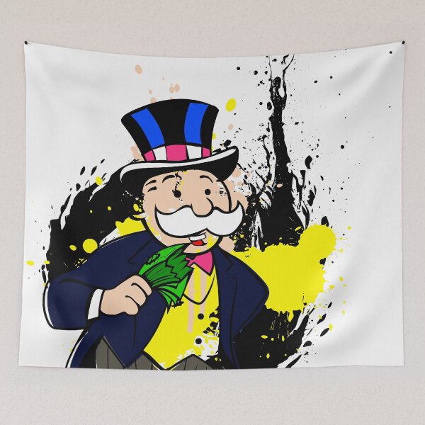 Item preview, Rich Graffiti Pop Art - Vibrant Urban Style Monopoly Man designed and sold by DonVivaldo.