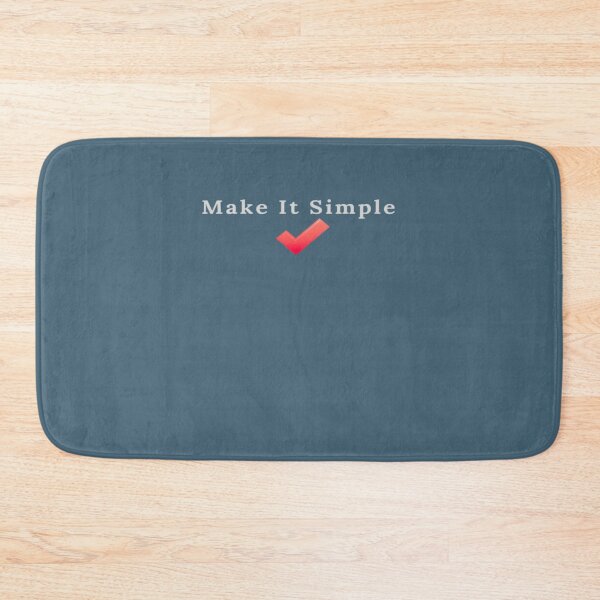 Item preview, MAKE IT SIMPLE designed and sold by YGiter.