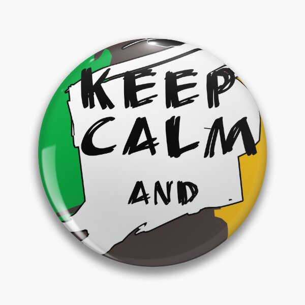 Item preview, Keep Calm and Carry the Green - Minimalist Irish Flag(draw with fingers)  designed and sold by CoolEnthusias.