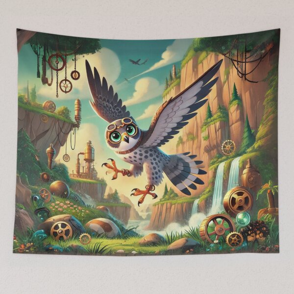 Item preview, Steampunk Peregrine Falcon designed and sold by Sillytoe.