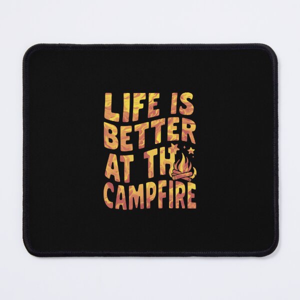Item preview, Life Is Better At The Campfire (Tee & Gift Design Logo) designed and sold by TrippyBunnyShop.