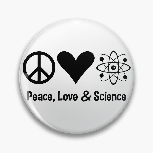 Artikelvorschau, Frieden, Liebe und Wissenschaft entworfen und verkauft von ScienceCorner.