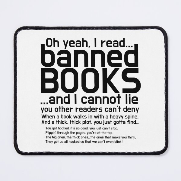 Item preview, I Read Banned Books Book Lover Free Books designed and sold by GetContented.