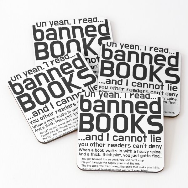Item preview, I Read Banned Books Book Lover Free Books designed and sold by GetContented.