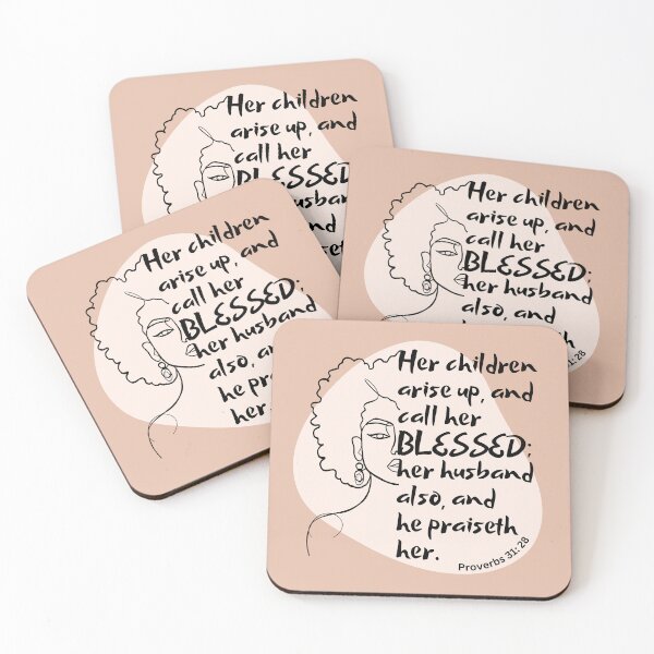 Item preview, Proverbs 31:28 - Her children arise up, and call her blessed designed and sold by Nancyanna.