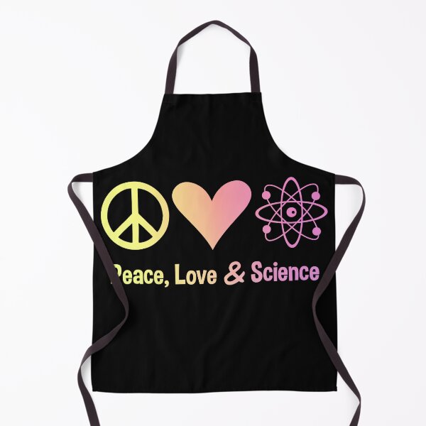 Item preview, Peace, Love & Science designed and sold by ScienceCorner.