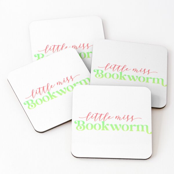 Item preview, Little Miss Bookworm Sticker Green & Pink | Perfect for Kindle & Book Lovers designed and sold by Stickers by @molllyclare.