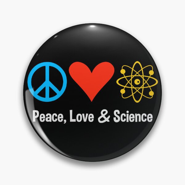 Artikelvorschau, Frieden, Liebe und Wissenschaft entworfen und verkauft von ScienceCorner.