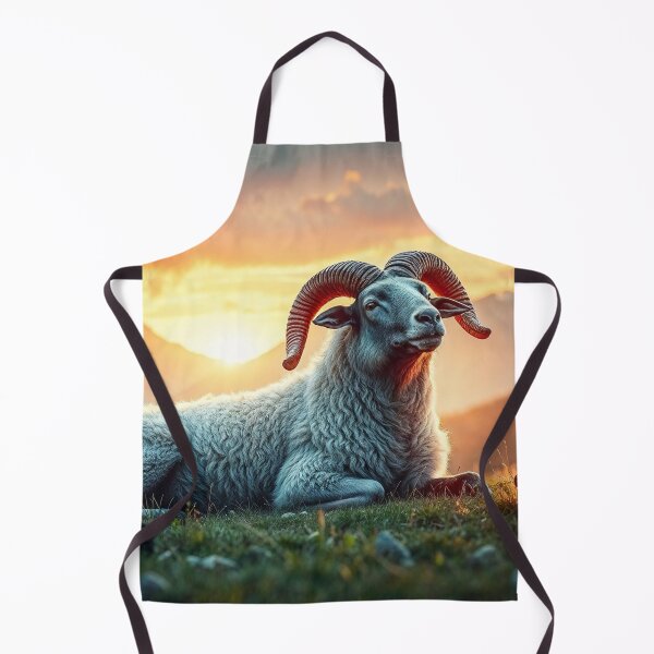 Item preview, Bighorn Sheep at Sunrise designed and sold by Skye Ryan-Evans.