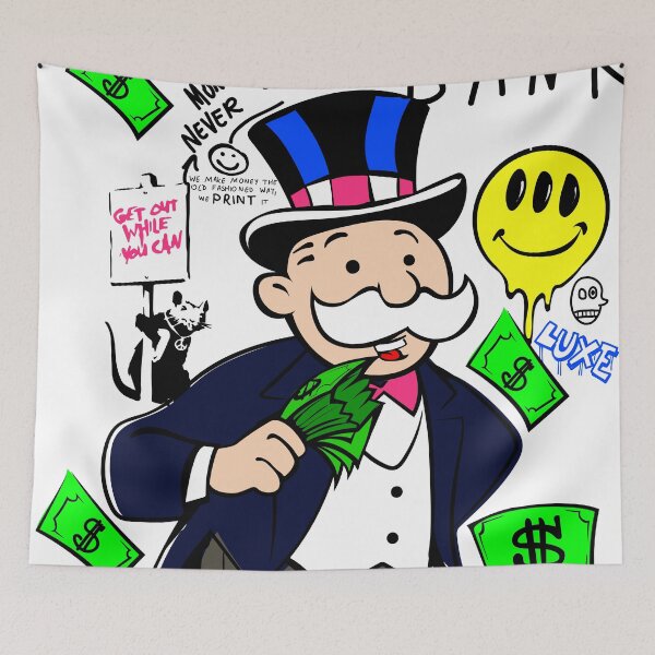 Item preview, Monopoly Graffiti Pop Art - Bold Urban Style designed and sold by DonVivaldo.