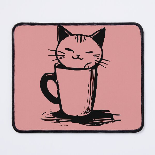 Item preview, Cat and coffee designed and sold by Javier Narváez Solarte.