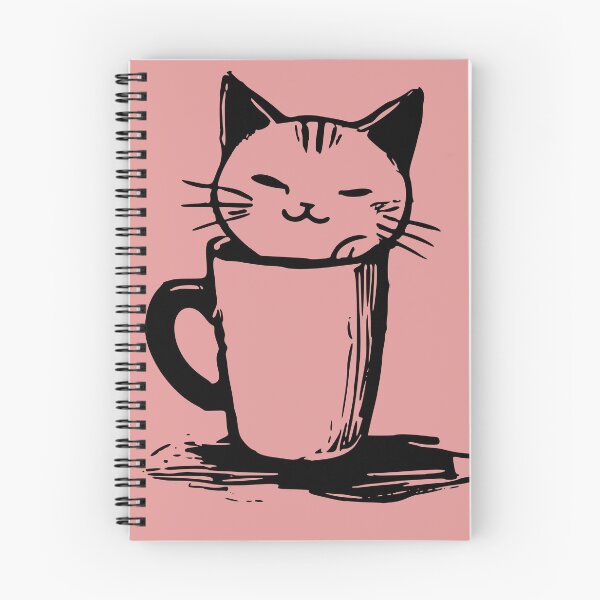 Item preview, Cat and coffee designed and sold by Javier Narváez Solarte.