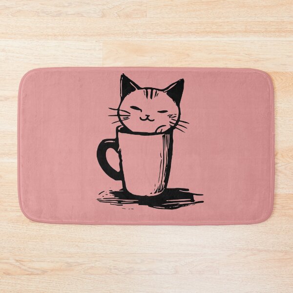 Item preview, Cat and coffee designed and sold by Javier Narváez Solarte.
