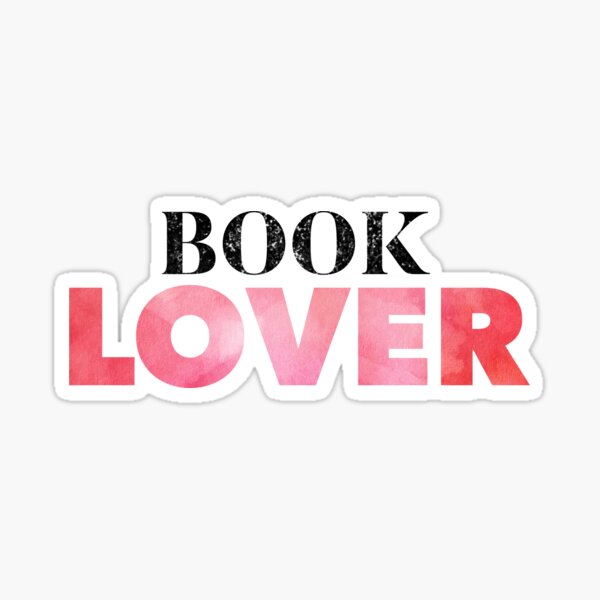 Artikel-Vorschau von Buchliebhaber-Aufkleber in Pink Ombré | Perfekt für Kindle- und E-Reader-Zubehör, designt und verkauft von Stickers by @molllyclare.