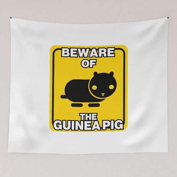 Item preview, Beware Of The Guinea Pig designed and sold by Quirkball.