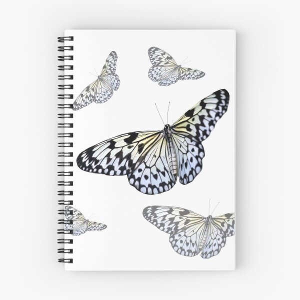 Item preview, FLUTTERING BLACK & WHITE BUTTERFLIES designed and sold by sharlesart.