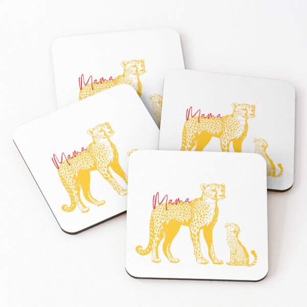 Item preview, Cheetah and Cub for Mama designed and sold by JollyCritters.