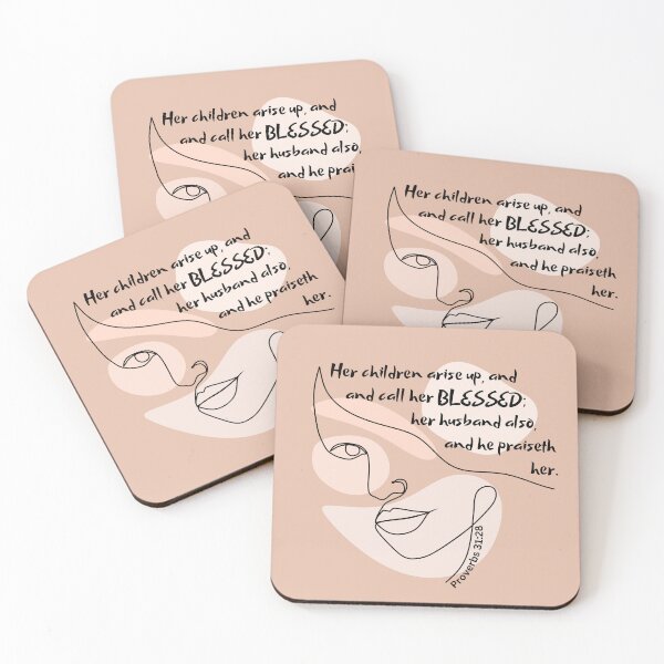 Item preview, Proverbs 31:28 - Her children arise up, and call her blessed designed and sold by Nancyanna.