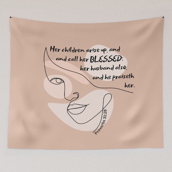 Item preview, Proverbs 31:28 - Her children arise up, and call her blessed designed and sold by Nancyanna.
