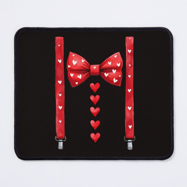 Item preview, Hearts Bow Tie & Suspenders Valentine's Dayer designed and sold by BornBorn.