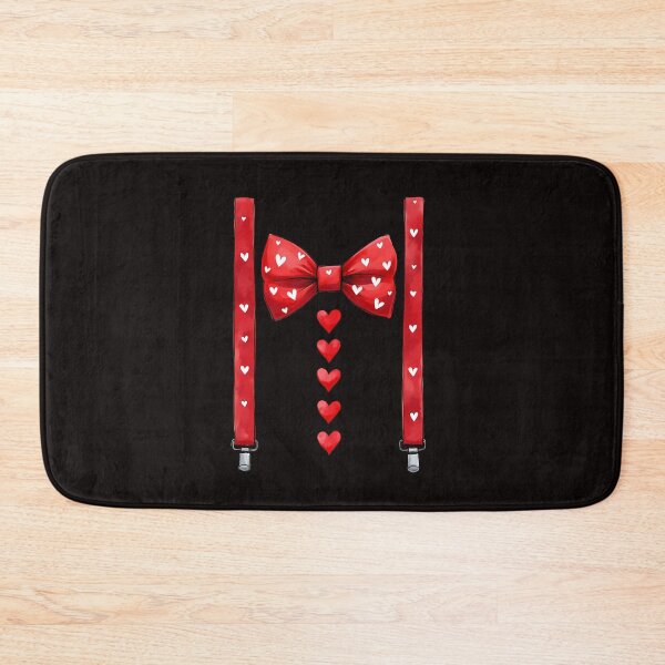 Item preview, Hearts Bow Tie & Suspenders Valentine's Dayer designed and sold by BornBorn.