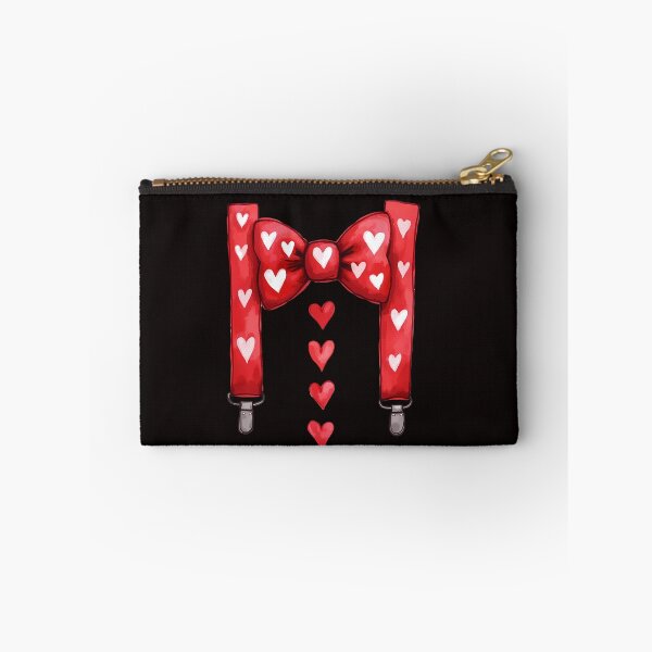 Item preview, Hearts Bow Tie & Suspenders Valentine's Dayer  Funny toddler boys designed and sold by BornBorn.