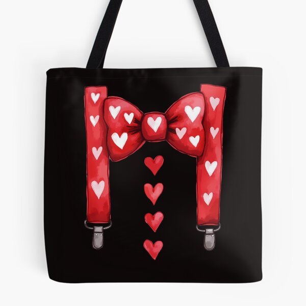 Item preview, Hearts Bow Tie & Suspenders Valentine's Dayer  Funny toddler boys designed and sold by BornBorn.
