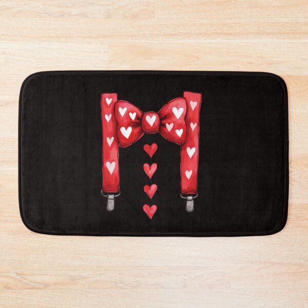Item preview, Hearts Bow Tie & Suspenders Valentine's Dayer  Funny toddler boys designed and sold by BornBorn.