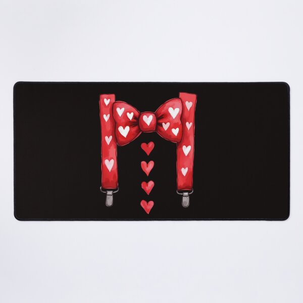 Item preview, Hearts Bow Tie & Suspenders Valentine's Dayer  Funny toddler boys designed and sold by BornBorn.
