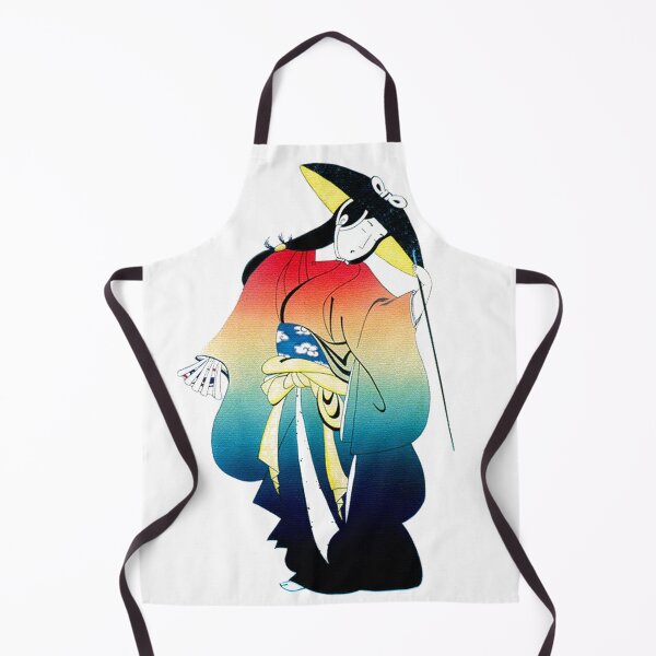 Item preview, Geisha Girl in colorful kimono japanse style art designed and sold by GreyForest.