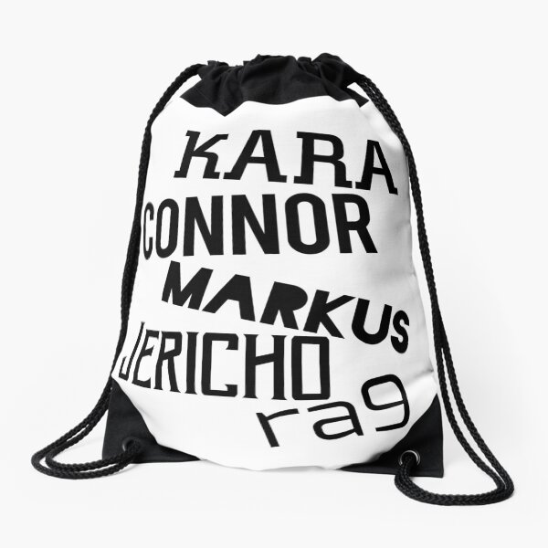 Detroit: Become Human Drawstring Bag