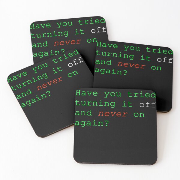 Item preview, Have you tried turning it off and never on again? IT Developer Essential T-Shirt designed and sold by ArnikDevDesigns.