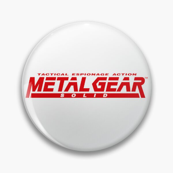 Item preview, MGS game logo designed and sold by NamaMerch.