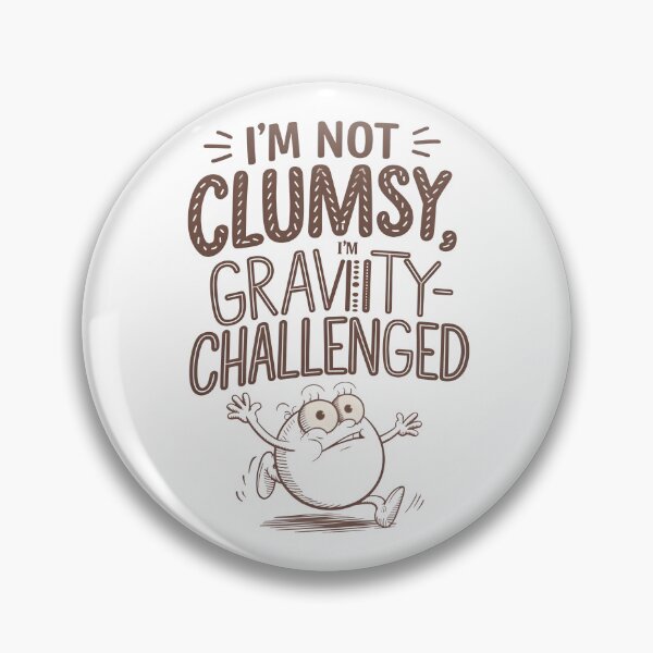 Item preview, Gravity-Challenged T-Shirt designed and sold by LaughWear Co..
