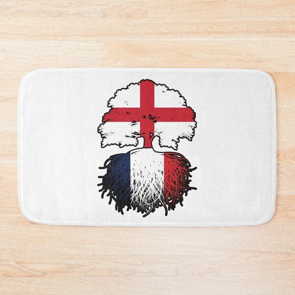 Item preview, France French English England Tree Roots Flag designed and sold by FlagX.