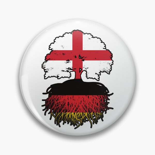 Item preview, Germany German English England Tree Roots Flag designed and sold by FlagX.