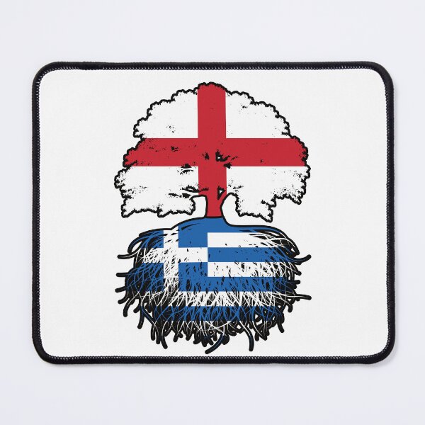 Item preview, Greece Greek English England Tree Roots Flag designed and sold by FlagX.