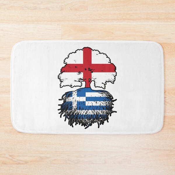 Item preview, Greece Greek English England Tree Roots Flag designed and sold by FlagX.