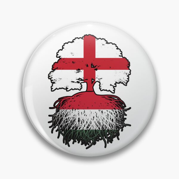 Item preview, Hungary Hungarian English England Tree Roots Flag designed and sold by FlagX.