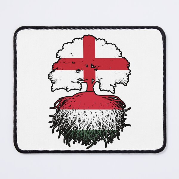 Item preview, Hungary Hungarian English England Tree Roots Flag designed and sold by FlagX.