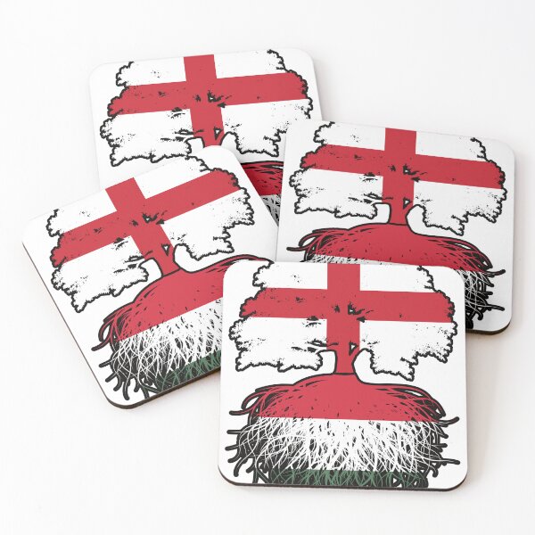Item preview, Hungary Hungarian English England Tree Roots Flag designed and sold by FlagX.