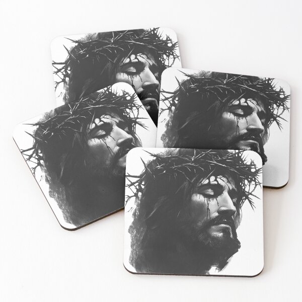 Item preview, Jesus wearing crown of thorns designed and sold by GearGrafix.
