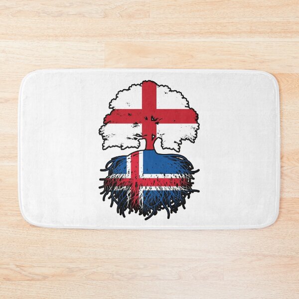 Item preview, Iceland Icelandic English England Tree Roots Flag designed and sold by FlagX.