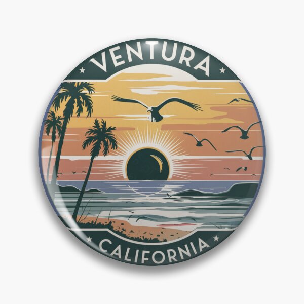 Item preview, Ventura, California | Eclipse Over Ventura designed and sold by CircinusStore.