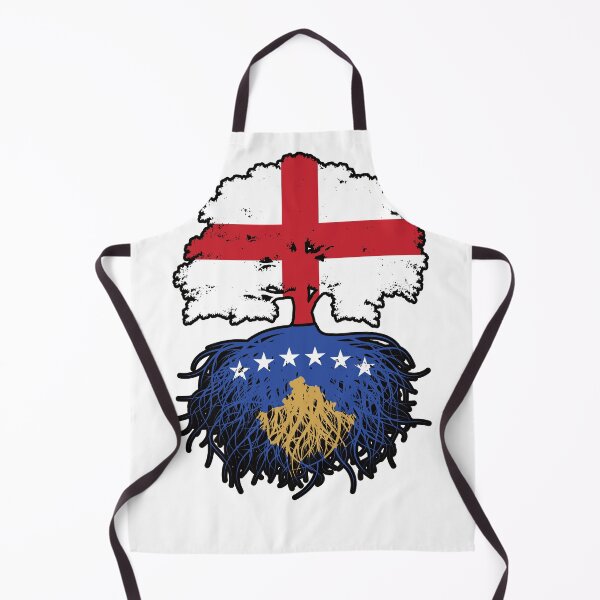 Item preview, Kosovo Kosovar English England Tree Roots Flag designed and sold by FlagX.